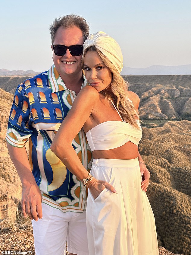 In terms of his partner in crime, the star currently co-hosts the BBC series Amanda & Alan's Spanish Job with his good pal Amanda Holden