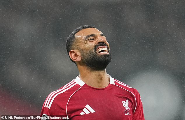 Salah has registered just six goals and assists so far this season, compared to 57 last time out