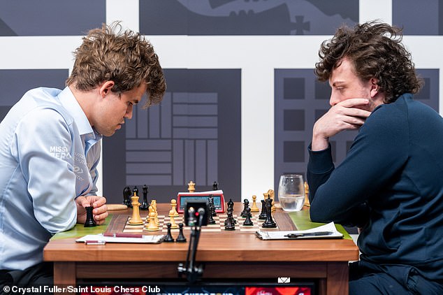 Allegations by Magnus Carlsen (left) against Hans Niemann (right) blew up into the mainstream in 2022