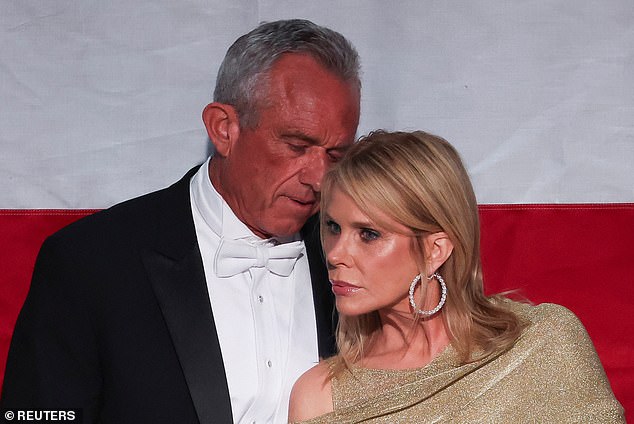 Hines has never shied away from condemning her husband in the past. They are pictured together at the Al Smith dinner in New York in October 2024