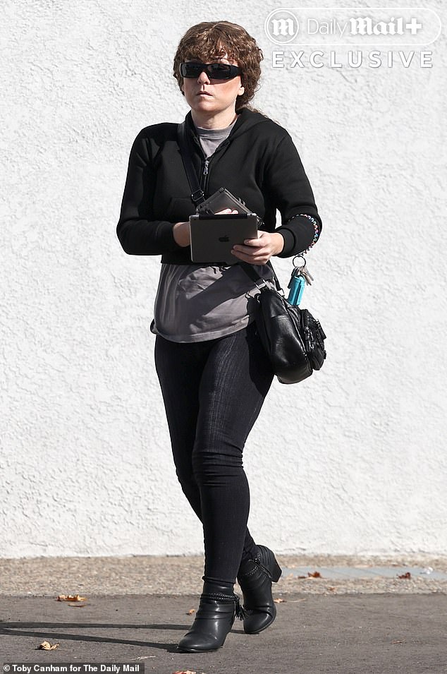 Her 'uncooperative' mother Ashlee was spotted for the first time last Wednesday since she holed up at her modest cream cottage in Lompoc, California, leaving to try to rent a car in Santa Maria almost 20 miles away