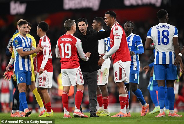 Arteta's Gunners have the squad depth to go all the way in the Carabao Cup this campaign