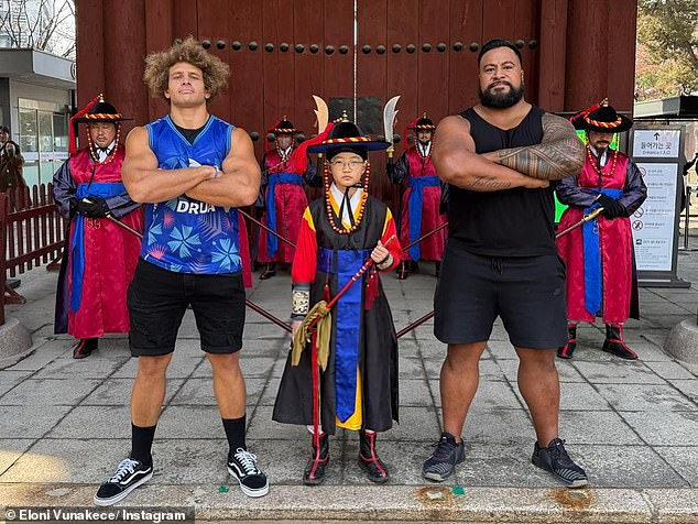 Vunakece is now competing in his third reality television show, after also appearing on NInja Warrior Australia and Celebrity Apprentice Australia