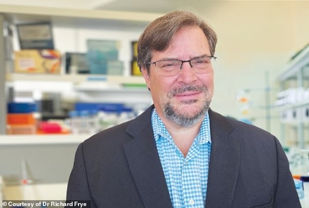Dr Richard Frye (pictured here), a pediatric neurologist at Rossignol Medical Center in Arizona, told the Daily Mail that leucovorin 'is one of the safest drugs available' for autistic children
