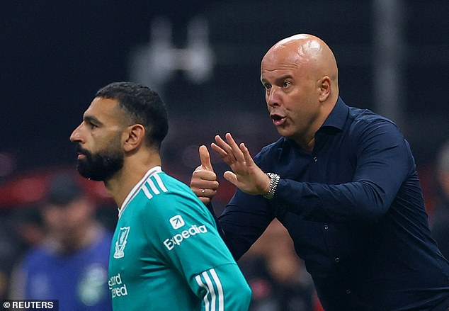Arne Slot insists he is not worried about Mohamed Salah's slump after a tricky start