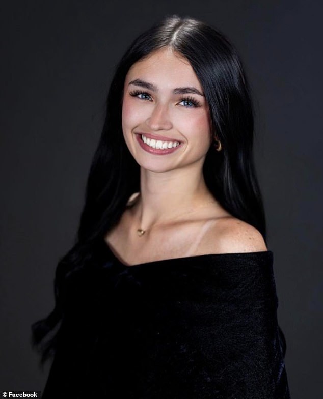 Kimber Mills, pictured, will be taken off life support on Tuesday evening, three days after she was shot at a bonfire party near Cleveland in Alabama