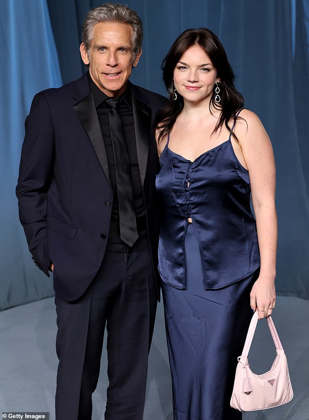The Something About Mary star also admitted what he regretted most when it came to his daughter Ella - who has followed in her father's acting footsteps; the pair seen earlier this month in L.A.