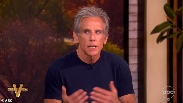 Ben Stiller, 59, has addressed parenting backlash after his nepo baby children slammed him for 'never being around' while growing up