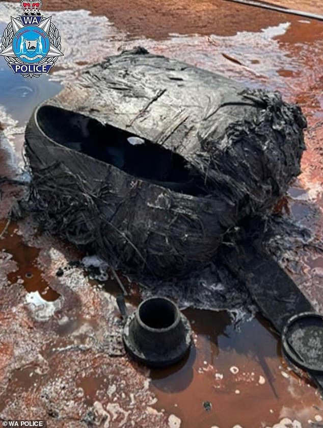 Authorities are investigating the bizarre discovery