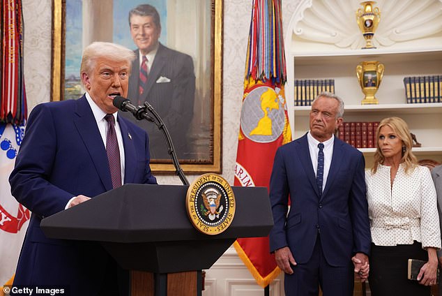 Friends who've known Cheryl Hines for years have seen a dramatic transformation since RFK became a member of Donald Trump's cabinet, and are horrified that she's 'gone MAGA'.