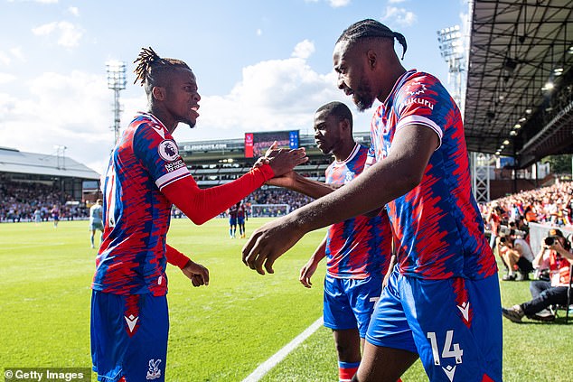 Mateta claimed Zaha once 'laughed' at him when he outlined his dream of playing for France