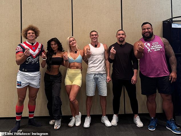 Eloni Vunakece is competing as part of Team Australia under captain and former UFC star Robert Whittaker