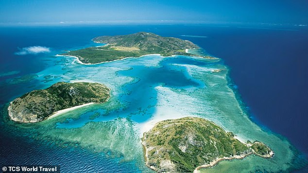 An excursion to Lizard Island ended in tragedy with the death of an elderly tourist on Saturday