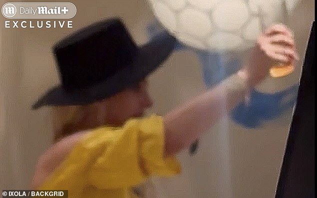 In worrying footage and photos obtained by the Daily Mail, Britney Spears appeared unsteady at upscale Thousand Oaks eatery Red-O on Wednesday night