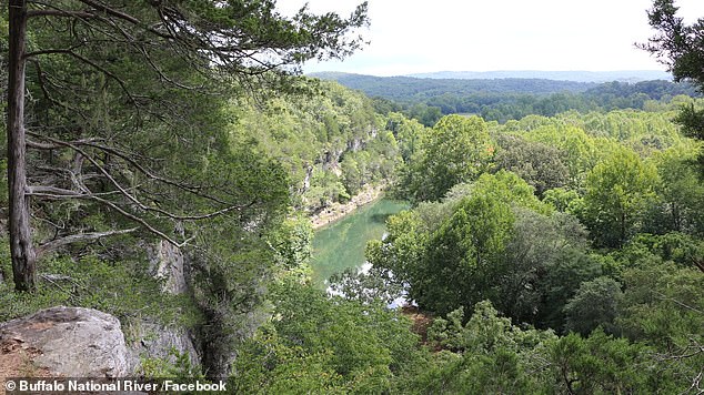 The police said he lost his balance near the edge of Brewer Bluff's overlook and fell from the overlook point