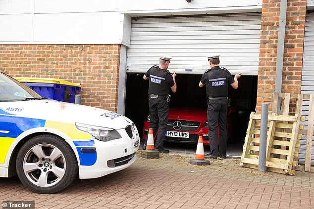 Britons' cars remain under threat from organised gangs sourcing high-end motors to break down for spare parts or ship overseas in containers, new figures show
