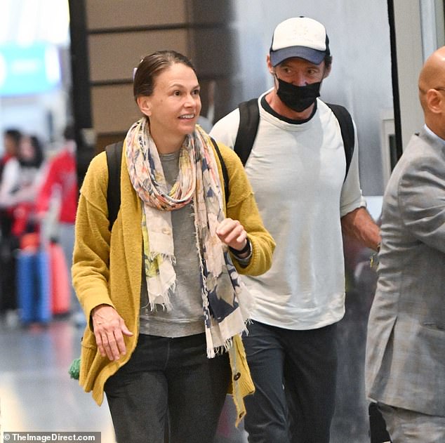 Hugh Jackman was spotted with girlfriend Sutton Foster for the first time following a report claiming he is rebuilding his friendship with ex-wife Deborra-Lee Furness