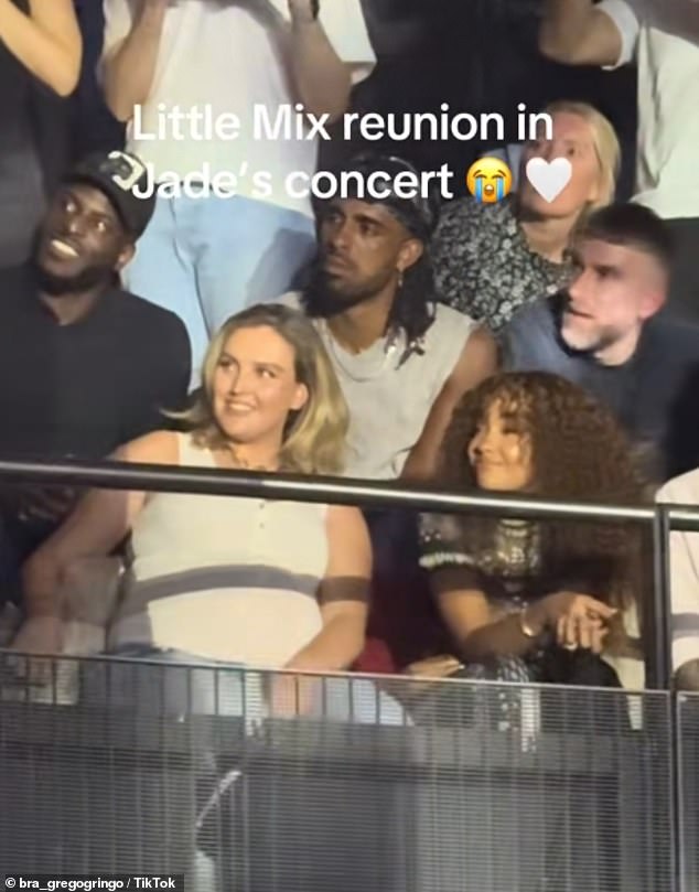 Leigh-Anne Pinnock and Perrie Edwards have delighted fans after being spotted supporting Jade Thirlwall on her solo tour in London on Wednesday