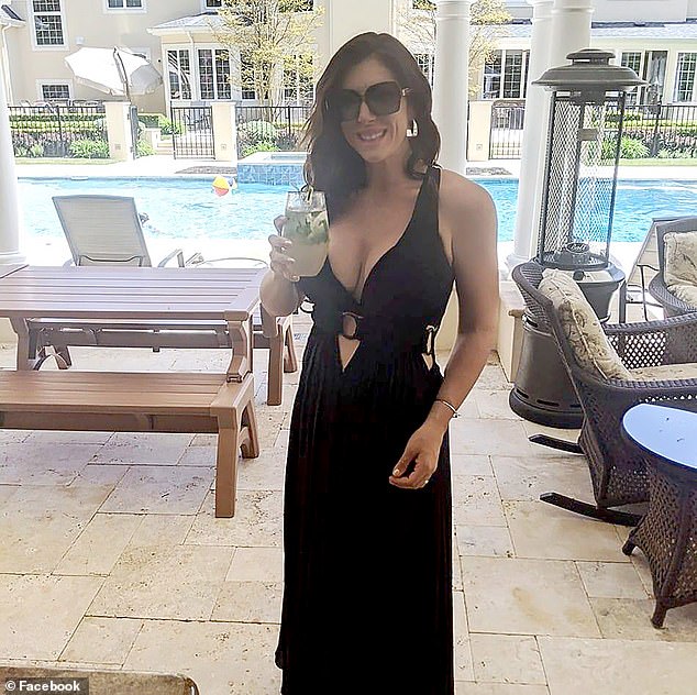 Danielle Bellomo (pictured), 38, claimed she was being targeted for her political beliefs