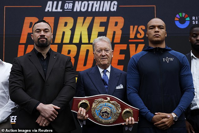 Frank Warren has confirmed the winner of Joseph Parker vs Fabio Wardley at the O2 on Saturday evening will face Oleksandr Usyk next