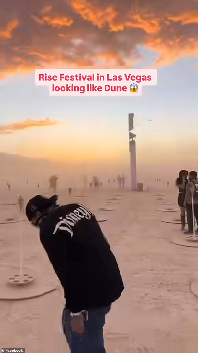 The signature ceremony was cancelled at this year's event on Friday night as a dust storm blew through the area, and frustrated attendees said they endured hours-long delays to enter the grounds, failing shuttle buses to the event, and a lack of food vendors