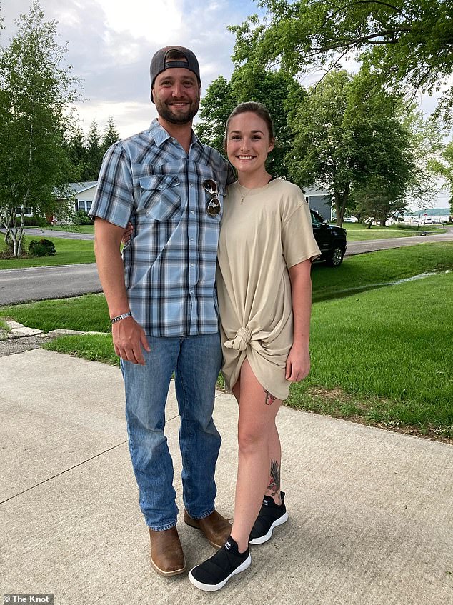 Brandon Dumovich, 30, and his wife, Rachel, 29, were found dead in Harvard, Illinois, on October 6