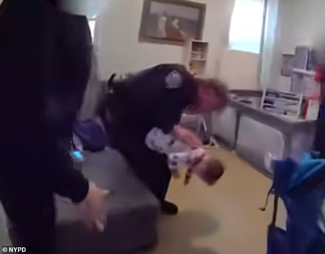 Police officers arrived and began performing the Heimlich on Makai to dislodge the vomit he was choking on