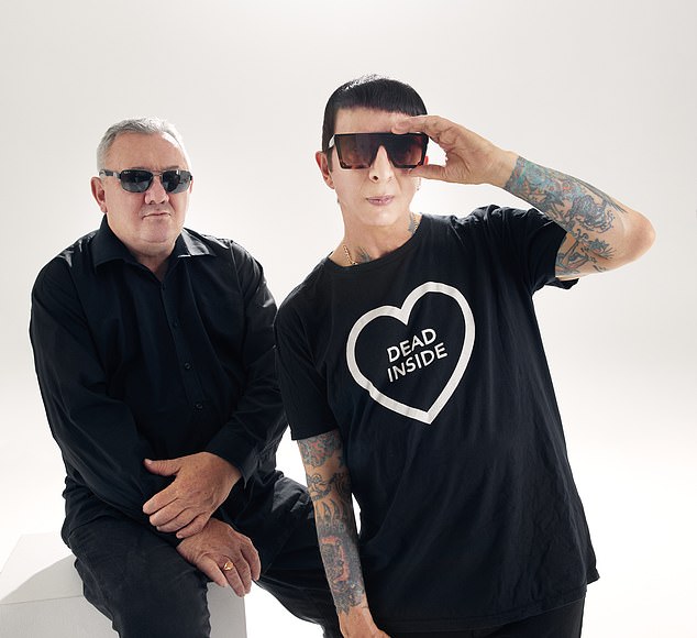 Dave Ball, electronic musician in Soft Cell, has died aged 66 (pictured with bandmate Marc Almond in 2021)