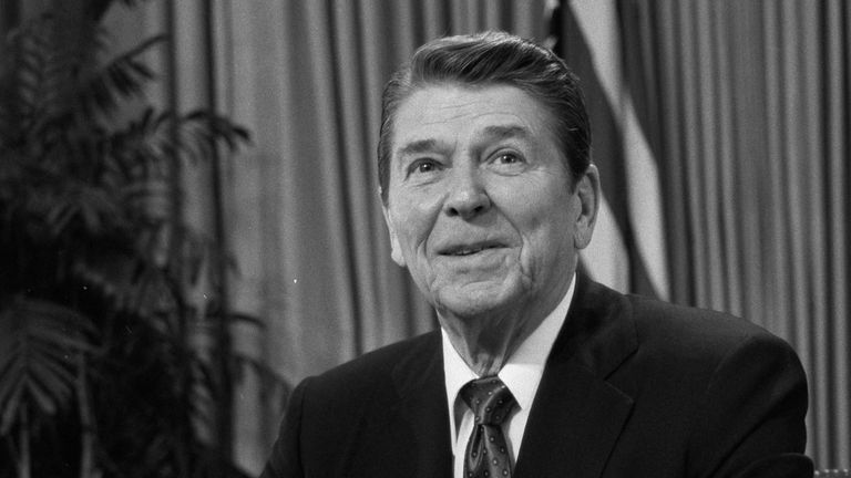 Ronald Reagan. Reuters file pic 