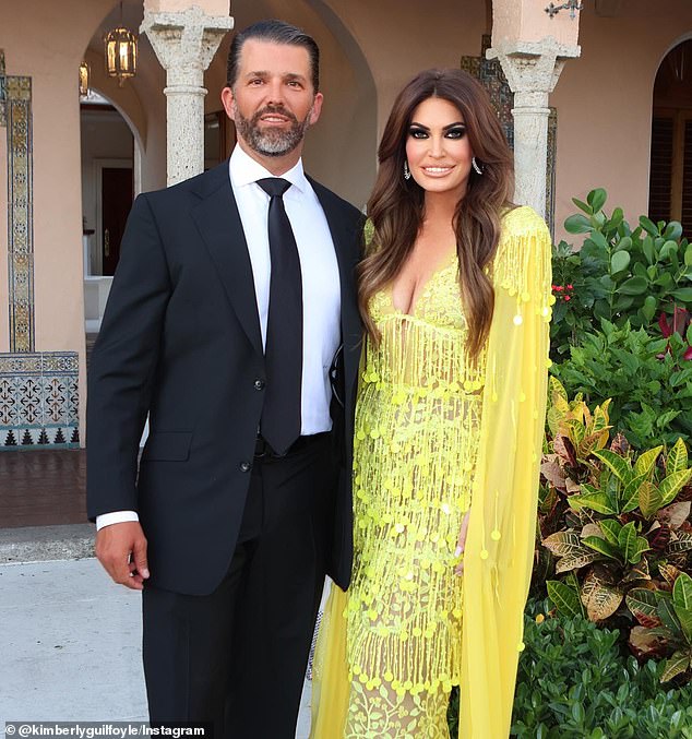 Kimberly Guilfoyle, the glamorous ex-fiance to the president's son and firebrand MAGA loyalist, initially lobbied to be the ambassador to the Vatican before settling for her comfy post in Greece, four sources familiar with the matter exclusively tell the Daily Mail
