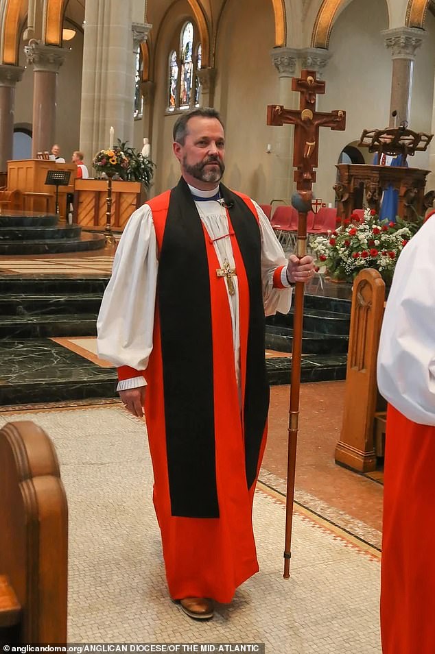 Archbishop Stephen Wood, 62, has been hit with allegations of sexual misconduct, bullying his employees, and plagiarizing his sermons