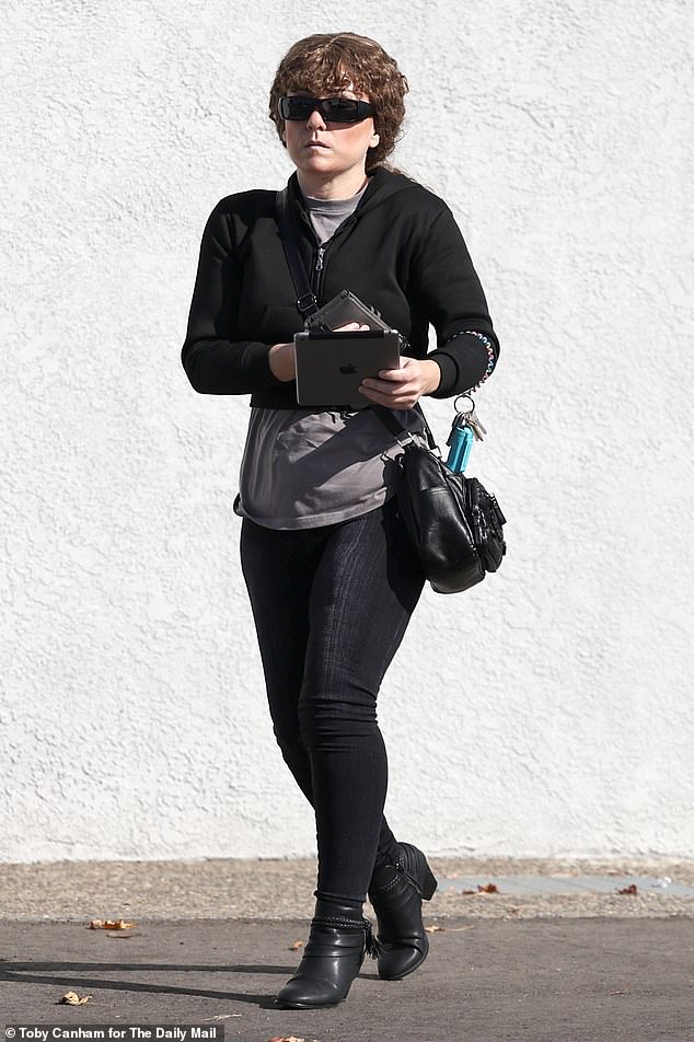 A few weeks after nine-year-old Melodee Buzzard was last seen, her 'uncooperative' mother Ashlee was spotted for the first time since she holed up at her modest three-bedroom home in Lompoc, California, emerging to try to rent a car in Santa Maria almost 20 miles away