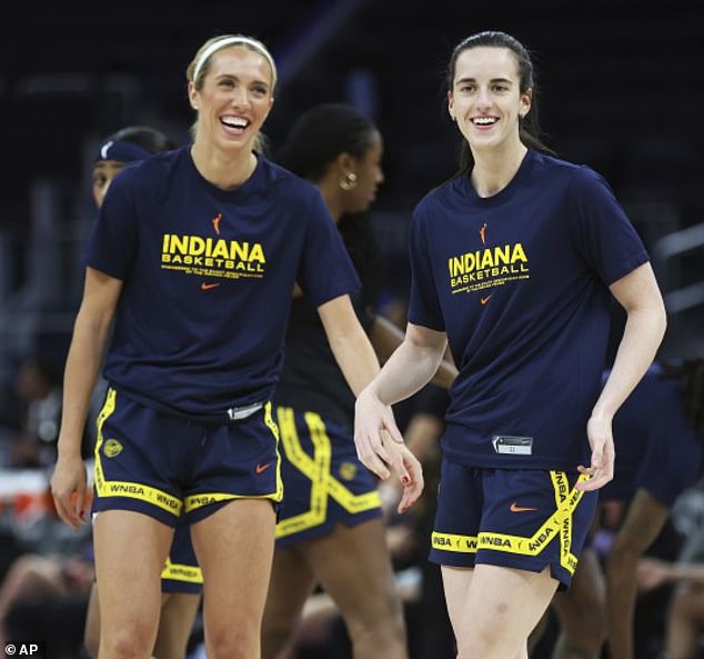 Indiana Fever guard Lexie Hull has noted the haters who root for the downfall of Caitlin Clark