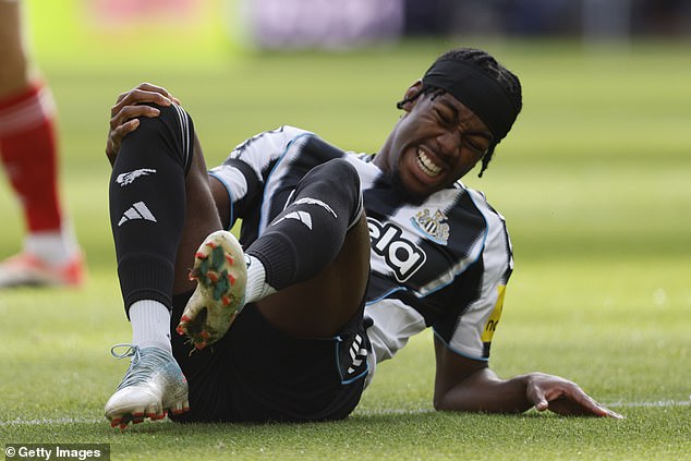 Anthony Elanga has begun his Newcastle United career with an 11-game goalless run