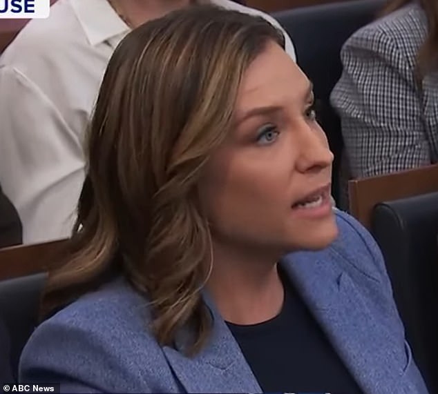ABC News Chief White House Correspondent Mary Bruce grilled Karoline Leavitt at her press briefing at the White House Thursday for not notifying the American public that the complex's East Wing would need to be demolished to make way for Donald Trump $250million ballroom