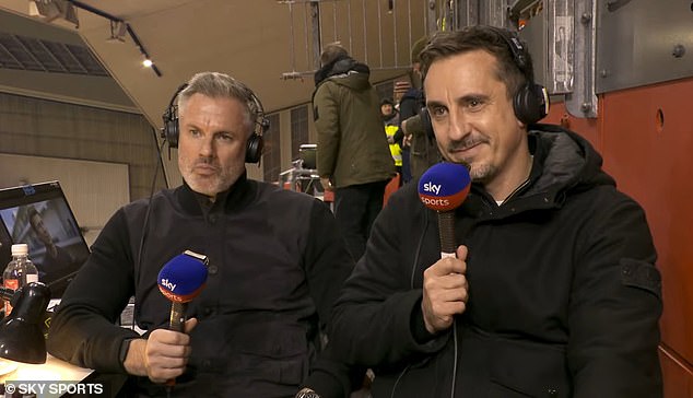Jamie Carragher opened the debate by suggesting Salah should no longer be a guaranteed starter following Liverpool's dramatic defeat by Manchester United on Sunday