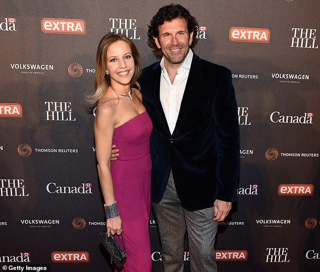 Kosinski is seen with her husband Kimbell Duncan at the 2015 White House Correspondents Dinner