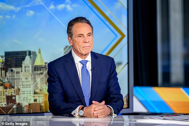 Mamdani has a 15-point lead over his nearest rival, former New York state governor Andrew Cuomo (pictured)
