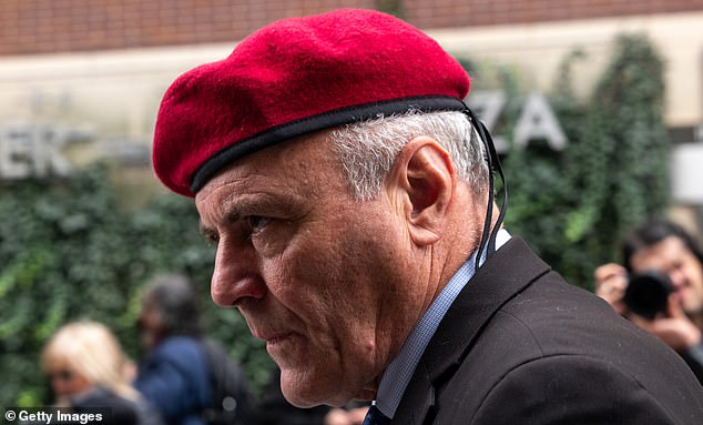Cuomo has complained about Republican nominee Curtis Sliwa's (pictured) refusal to leave the race