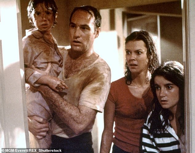 Just months after Poltergeist hit theaters, 22-year-old Dunne (right), who played eldest daughter Dana, was strangled to death outside her West Hollywood home by her ex-boyfriend, sous-chef John Sweeney
