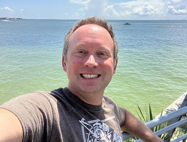 Robins (pictured) revealed that he, too, faced real-life horror when he was terrorized by a stalker as a child