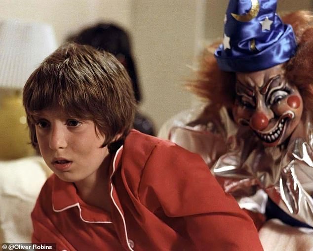 Now Oliver Robins (pictured in 1981), who played young Robbie Freeling, is opening up about the tragedies that followed the cast