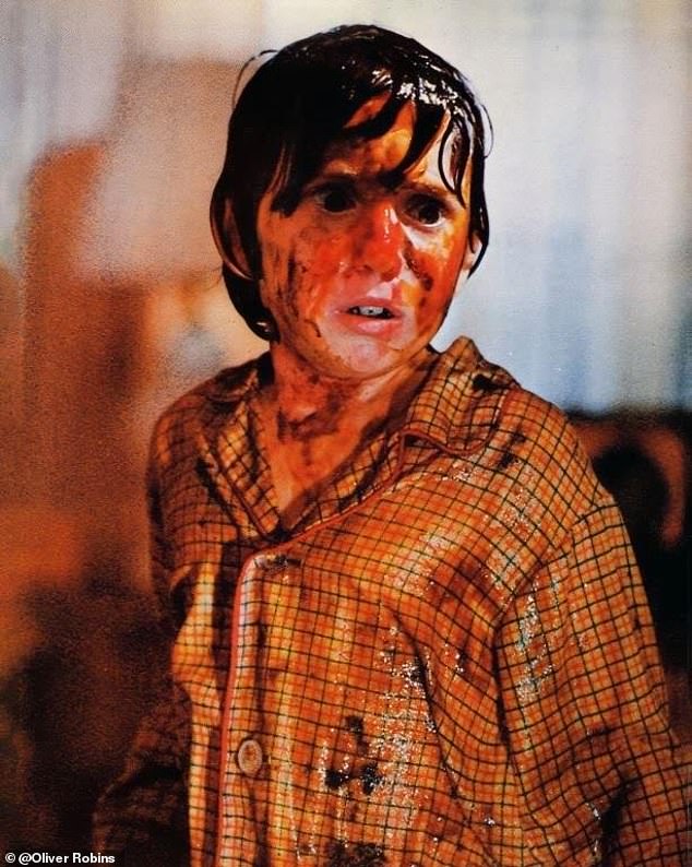 'Somebody was watching me and stalking us - they called up my parents and said stuff like, "We see what you're doing. We know what Oliver is wearing." They were watching our house,' Robins revealed