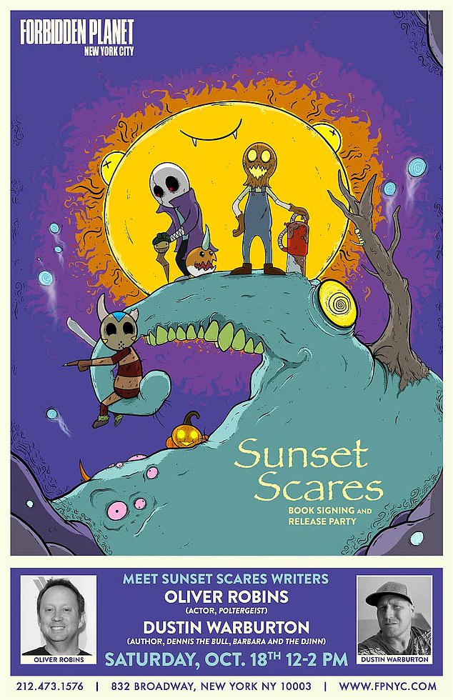 Most recently, he has written Sunset Scares, a heartwarming children's book that puts a gentle twist on monster mythology
