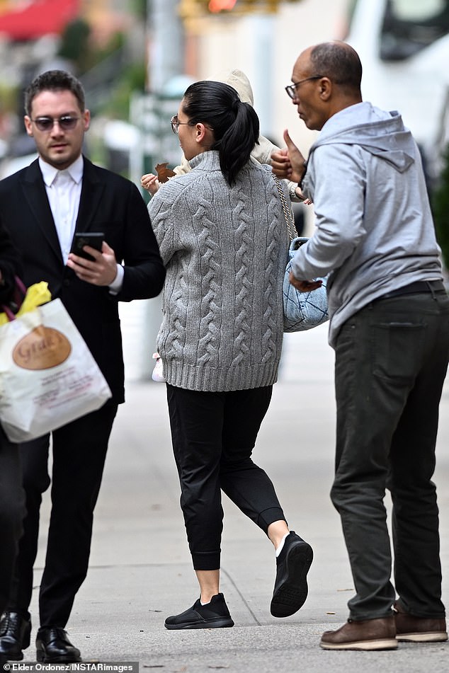 The Cape Fear actor stepped out with partner Tiffany Chen and their daughter, two