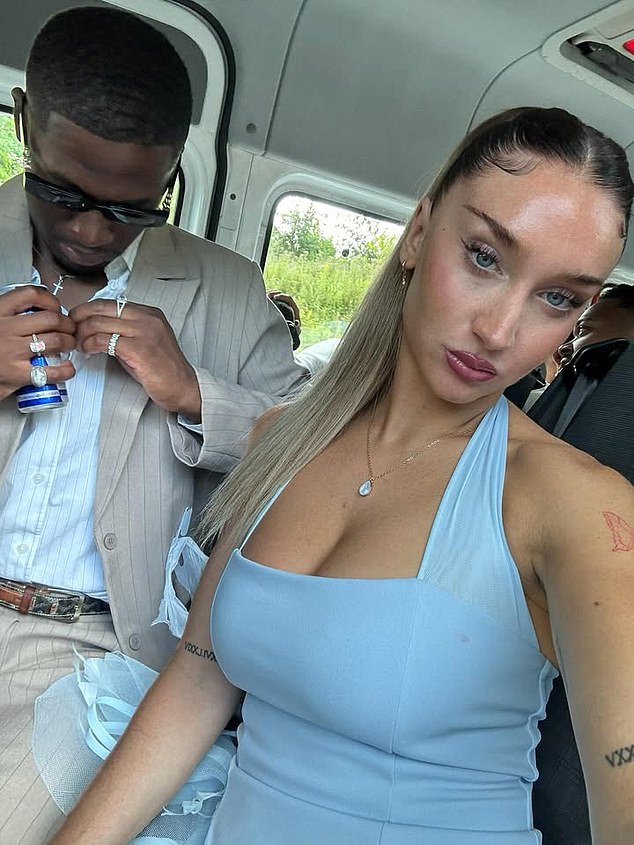 Alicia is currently dating former Love Island star Ayo Odukoya (left) and has more than 100,000 followers but says life in the public eye has been tough