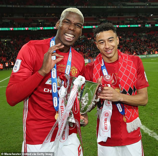 Pogba won the EFL Cup and Europa League at Manchester United under Jose Mourinho's reign