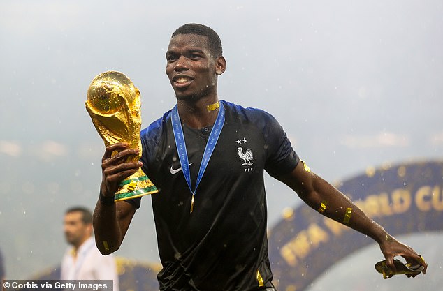 The midfielder was instrumental in France's World Cup victory in 2018 and scored in the final