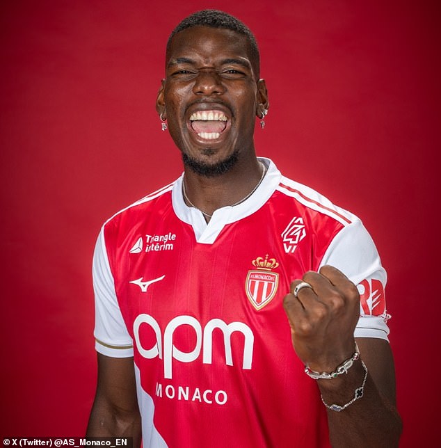 After returning to Monaco this year, he said: 'People want to see the real Paul Pogba'