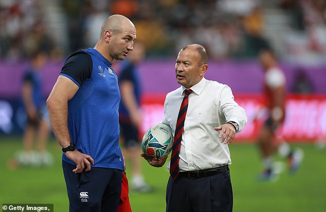 Jones has a 'soft spot' for his successor as England head coach Steve Borthwick - the pair worked together with the national team for five years